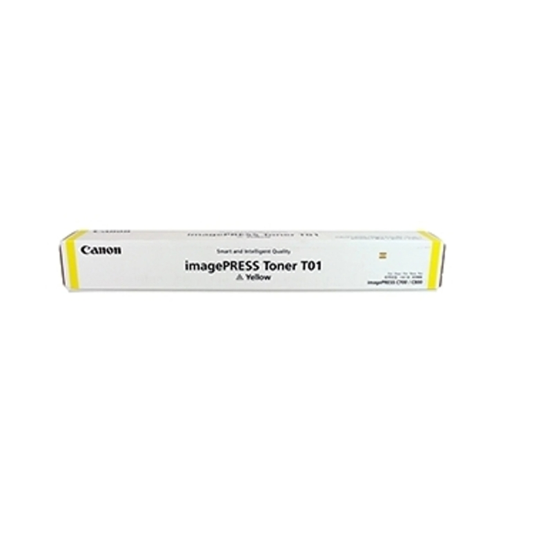 Cartouche de toner jaune originale Canon imagePRESS T01 - 8069B001