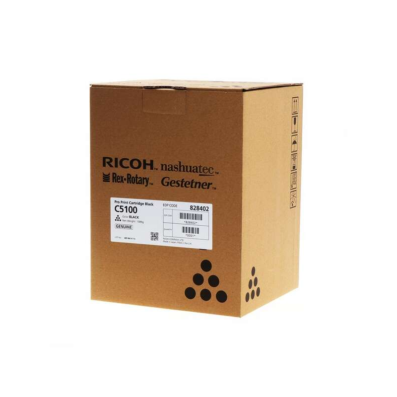 Ricoh Pro C5100/C5110 Cartouche de toner noir d'origine - 828402