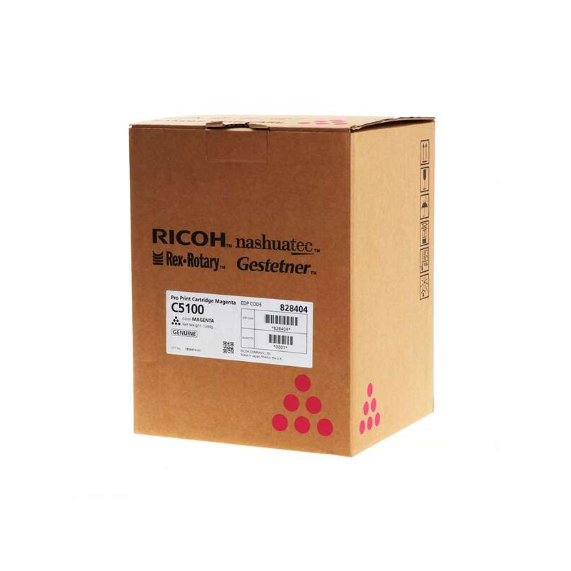 Ricoh Pro C5100/C5110 Cartouche de toner magenta d'origine - 828404