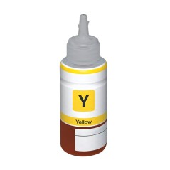 ✅ Bouteille encre compatible Canon jaune couleur jaune en stock