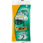 Bic Confort 2 Pack de 5 Rasoirs Jetables 2 Lames - Bande Lubrifiante à l'Aloe Vera