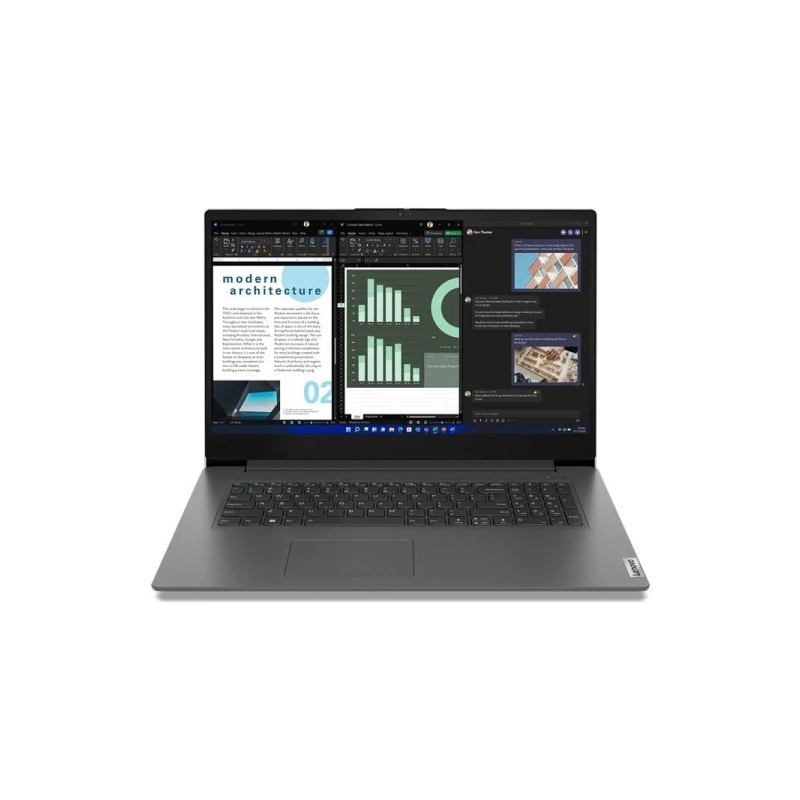 Ordinateur portable Lenovo V17 G4 IRU 17,3" Intel Core i7-13620H - 16 Go - SSD 512 Go - Windows 11 Famille - Couleur noire - Cla