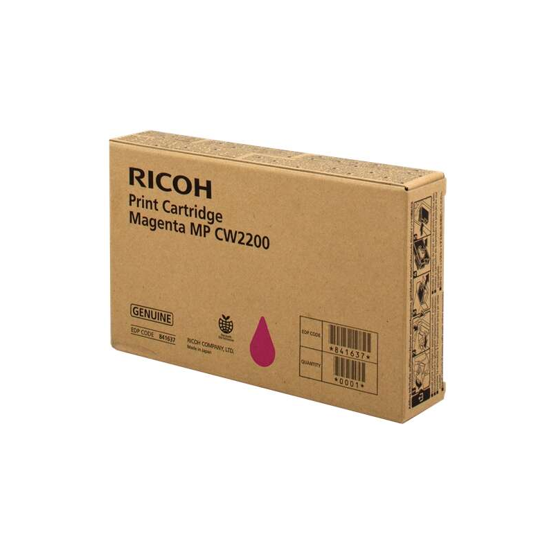 Ricoh Aficio MP-CW2200SP Cartouche d'encre magenta d'origine - 841637/MP CW2200M