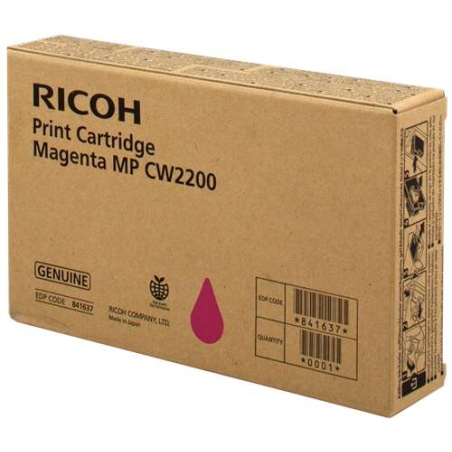 Ricoh Aficio MP-CW2200SP Cartouche d'encre magenta d'origine - 841637/MP CW2200M