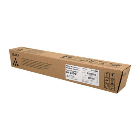 Ricoh Aficio MP-C4503/MP-C5503/MP-C6003 Cartouche de toner noir d'origine - 841853