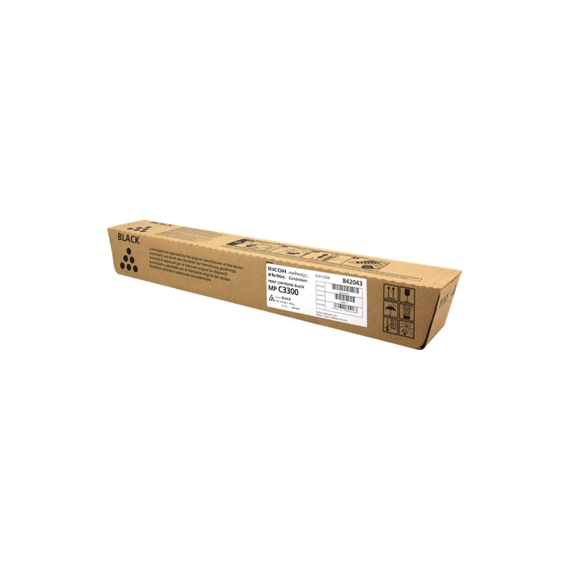 Ricoh Aficio MP-C2800/MP-C3300 Cartouche de toner noir d'origine - 841124/842043