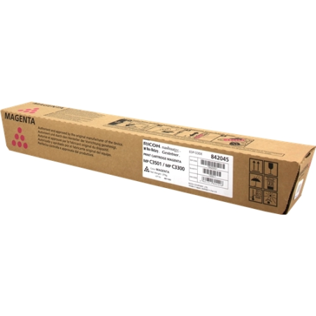 Ricoh Aficio MP-C2800/MP-C3300/MP-C3001/MP-C3501 Cartouche de toner magenta d'origine - 841126/842045/841426