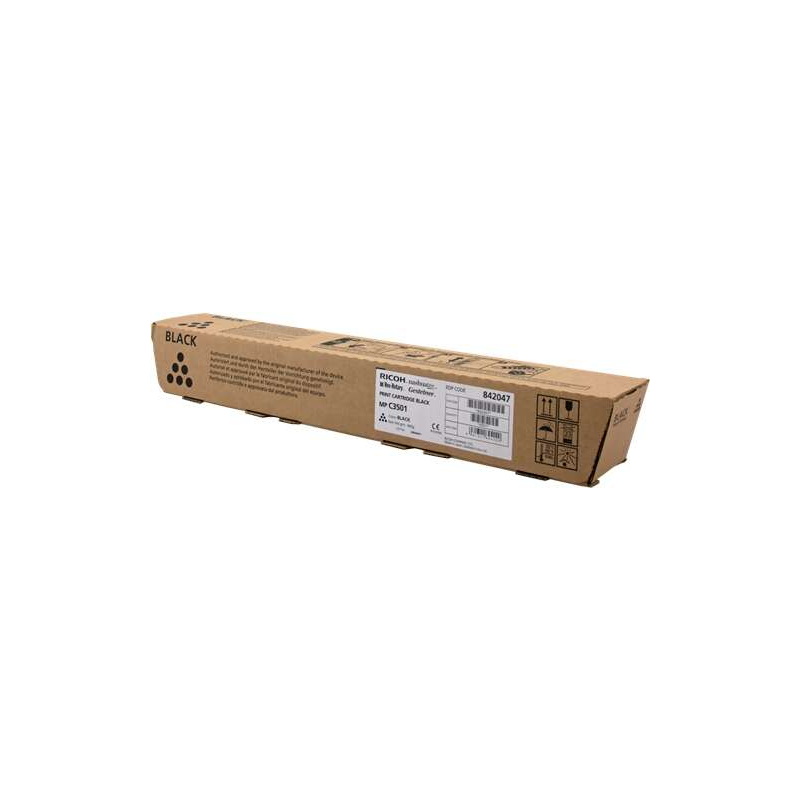 Ricoh Aficio MP-C3001/MP-C3501 Cartouche de toner noir d'origine - 842047/841424/841579