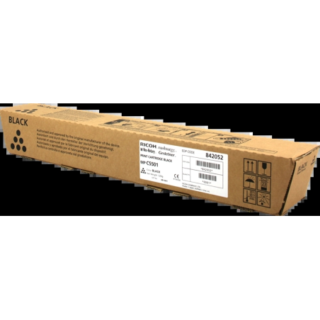 Ricoh Aficio MP-C4501/MP-C5501 Cartouche de toner noir d'origine - 842052/841583/841456
