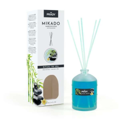 Prady SPA Ritual Mikado Désodorisant - Bouteille en verre de 100 ml et baguettes de diffusion