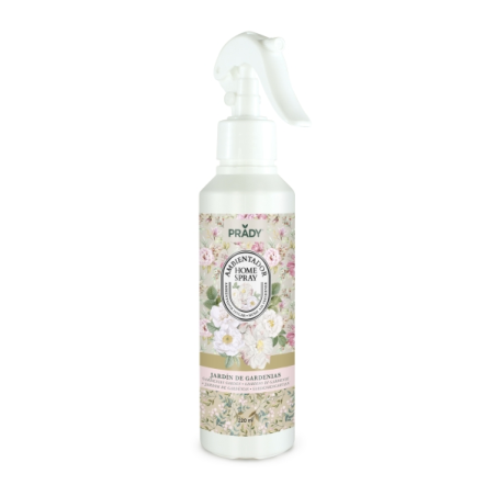 Désodorisant d'intérieur Prady Home Gardenia Garden - Flacon de 220 ml - Vaporisateur