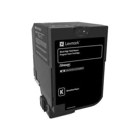 Lexmark CX725 Cartouche de toner noir d'origine - 84C2HK0