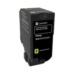 Lexmark CX725 Cartouche de toner jaune d'origine - 84C2HY0
