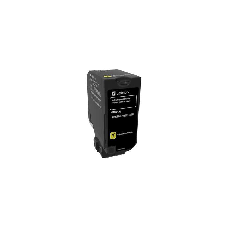 Lexmark CX725 Cartouche de toner jaune d'origine - 84C2HY0
