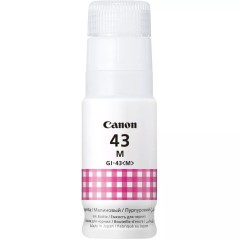 ✅ Canon Bouteille d'encre Canon GI43 magenta - GI43M/4680C001 couleur magenta en stock