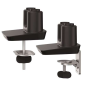 Fellowes Stem Arm for Single Monitor - Jusqu'à 9 kg - Réglable avec ressort à gaz - Couleur Noir