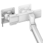 Fellowes Tallo Dual Monitor Arm - Bras pivotant à 270º - Système de ressort à gaz - Jusqu'à 9 kg - Couleur blanche