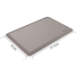 Fellowes Tapis anti-fatigue - Bords biseautés - Design ergonomique - Couleur noire