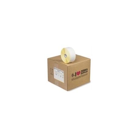 Zebra Z-Select 2000D, lot de 12 rouleaux d'étiquettes à transfert thermique d'origine, 51 x 25 mm - 2 580 étiquettes par rouleau