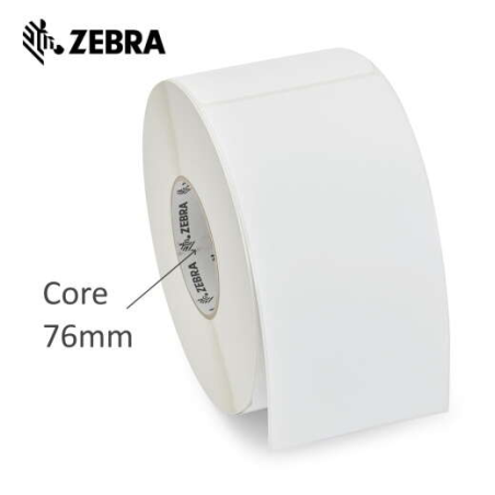 Zebra Z-Perform 1000D Pack de 6 rouleaux d'étiquettes thermiques originales 76x25 mm - Adhésif permanent - 5 180 unités par roul