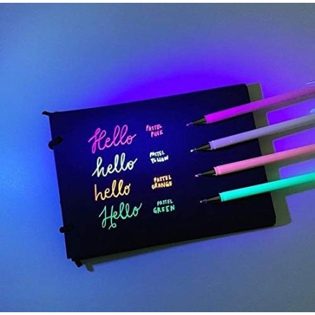 Stylos gel Pentel Hybrid Milky 0,8 mm lot de 48