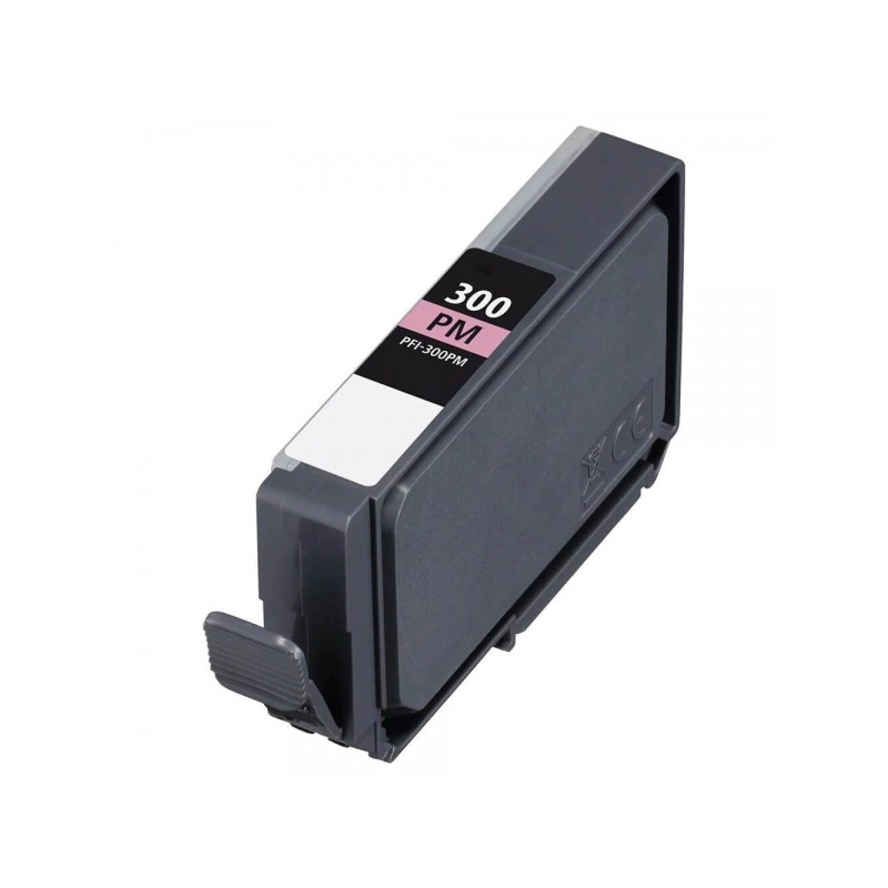 Cartouche compatible Canon PFI300 magenta photo - Remplace 4198C001/PFI300PM Cartouche compatible Canon PFI300 magenta photo - Remplace 4198C001/PFI300PM