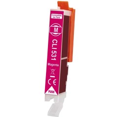 ✅ Cartouche compatible Canon CLI-531M magenta couleur magenta en stock