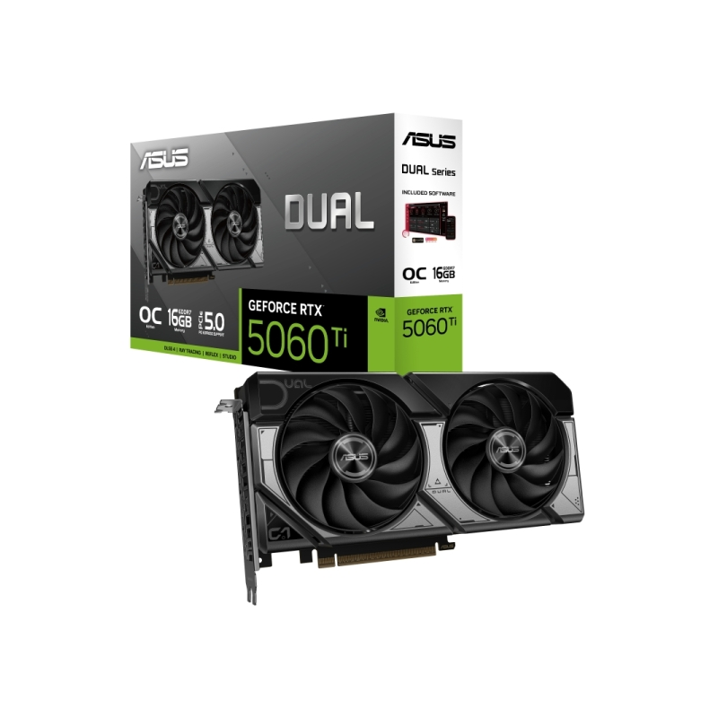 Carte graphique Asus Geforce DUAL-RTX5060 TI OC 16 Go GDDR7