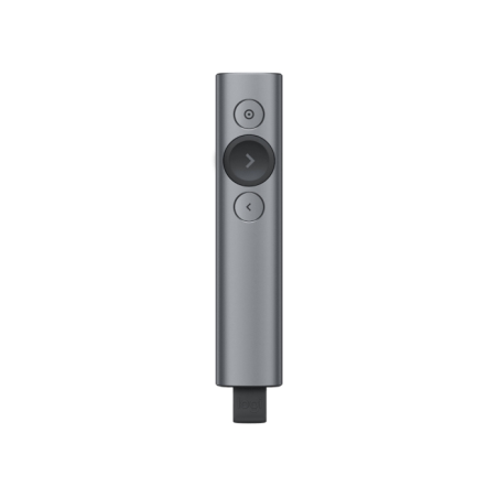 Présentateur sans fil Logitech Spotlight - Portée de 30 m - Charge rapide