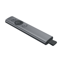 Présentateur sans fil Logitech Spotlight - Portée de 30 m - Charge rapide