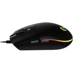 Souris gaming USB Logitech G102 Lightsync - Capteur optique 8000 DPI - 16,8 millions de couleurs RGB Lightsync - 6 boutons progr
