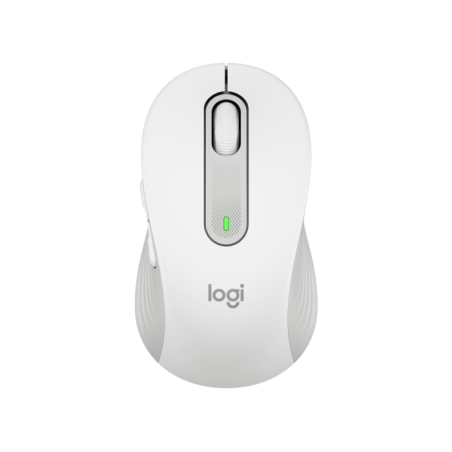 Souris USB sans fil Logitech Signature M650 L 2000 dpi - 5 boutons - Pour droitier - Blanc cassé