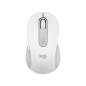 Souris USB sans fil Logitech Signature M650 L 2000 dpi - 5 boutons - Pour droitier - Blanc cassé