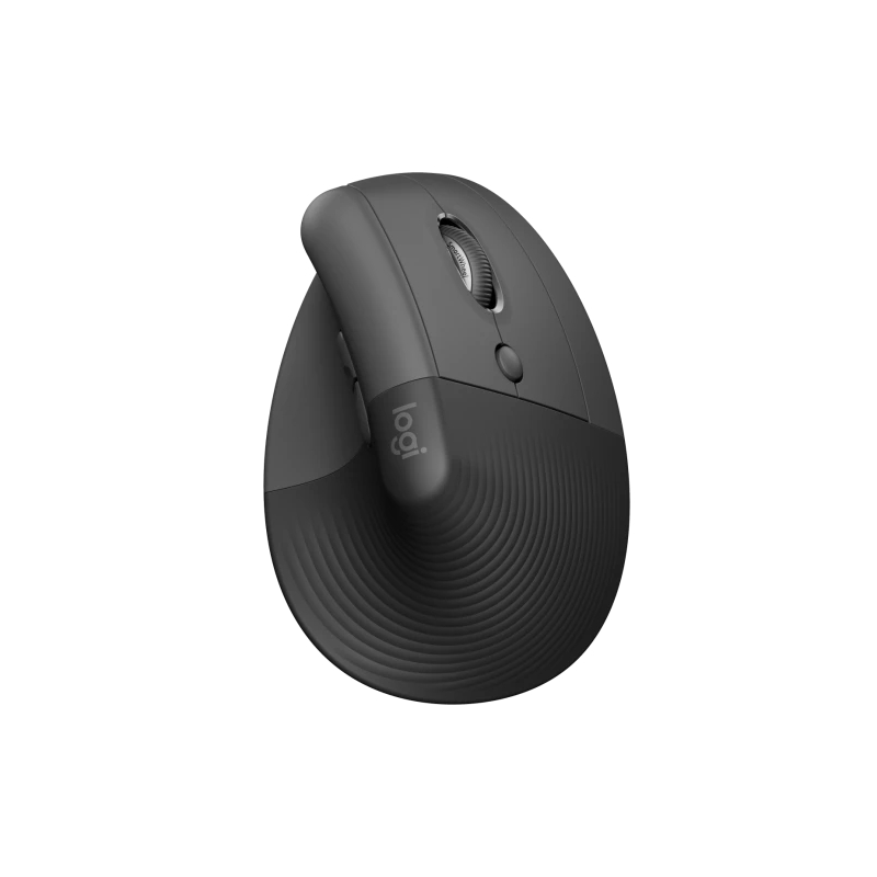 Logitech Souris Verticale Noir/Gris