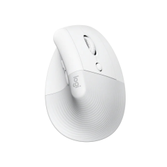 Logitech Lift Souris Verticale - Blanche