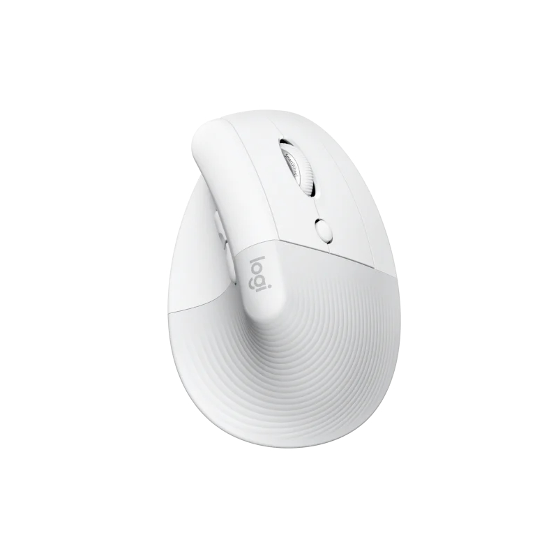 Logitech Lift Souris Verticale - Blanche