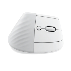 Logitech Lift Souris Verticale - Blanche
