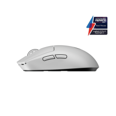 Souris gaming sans fil Logitech G PRO X Superlight 2 - Capteur HERO 2 jusqu'à 44 000 DPI - Technologie Lightspeed avec fréquence