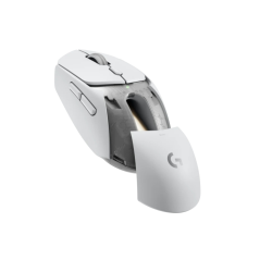 Souris USB sans fil Logitech G309 Lightspeed 2560 dpi - 6 boutons - Droitier - Blanc