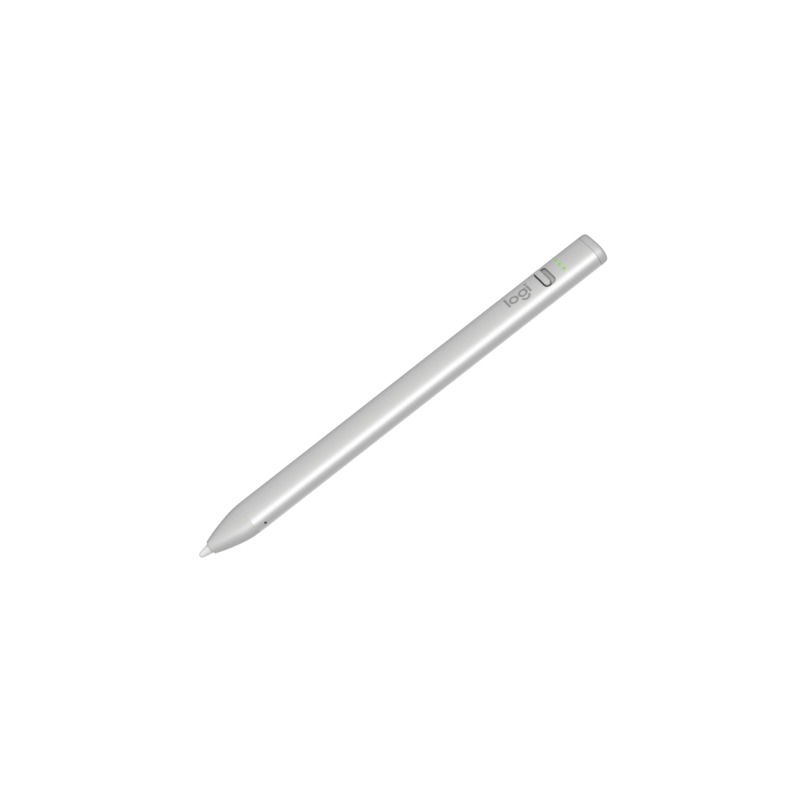 Stylet Logitech Crayon USB-C pour iPad - Technologie Apple Pencil - Corps en aluminium