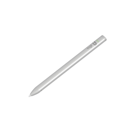 Stylet Logitech Crayon USB-C pour iPad - Technologie Apple Pencil - Corps en aluminium