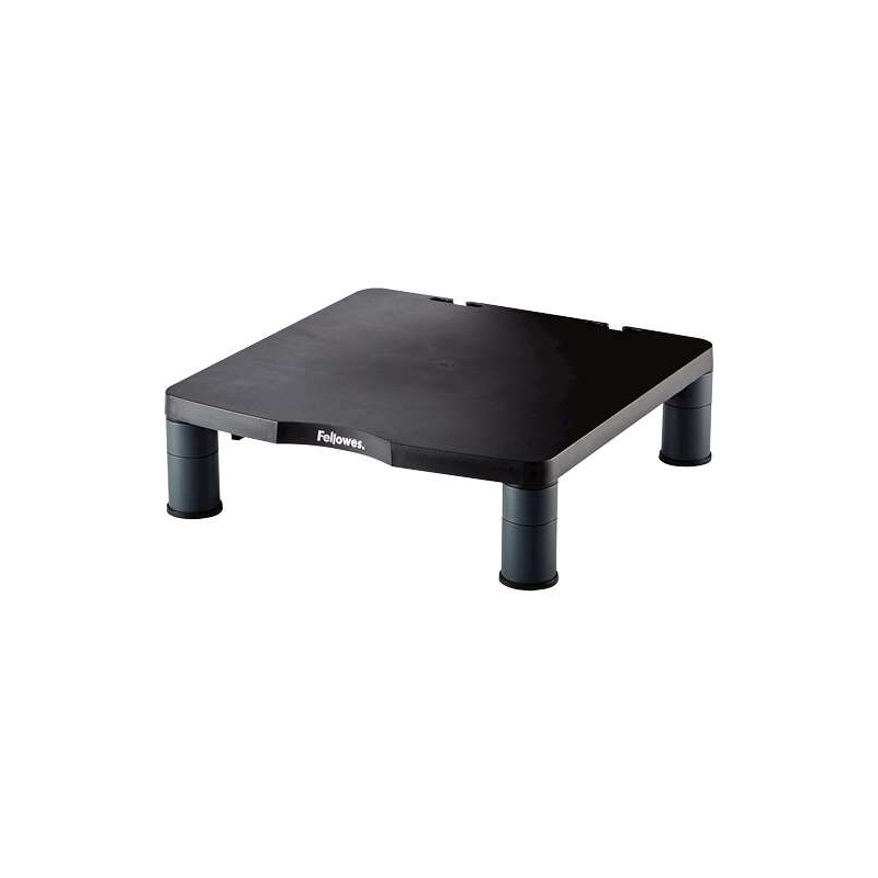 Fellowes Standard Monitor Riser Stand - Réglage de la hauteur - Pieds antidérapants - Poids maximum 27 kg - Couleur graphite