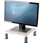 Support de moniteur standard Fellowes - Réglable sur 3 hauteurs - Pieds antidérapants - Jusqu'à 27 kg - Couleur Gris