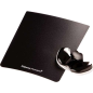 Repose-poignet en gel coulissant Fellowes V-Channel - Minimise la pression du poignet - Couleur noire