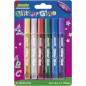LOT de 10 Imedio Colle Pailletée "Originale" Pack de 6 Tubes de Colle Pailletée 10 ml - Pour Différents Matériaux - Tube Extra