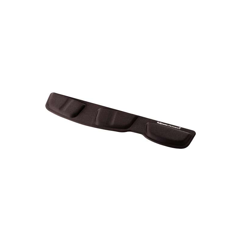 Repose-poignet pour clavier en mousse Fellowes - Conçu pour prévenir les douleurs au poignet - Couleur noire