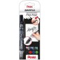 Pentel Maxiflo Flex-Feel Marqueurs Tableau Blanc x4 Pointe 4,6 mm Pentel Maxiflo Flex-Feel Marqueurs Tableau Blanc x4 Pointe 4,6 mm