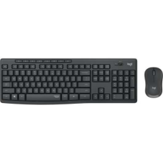 Pack Clavier + Souris Sans Fil Logitech MK295 1000dpi 3 Boutons - Touches et Boutons Silencieux - Utilisation Ambidextre - Coule