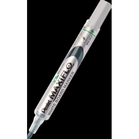 Lot de 12 marqueurs tableau blanc Pentel Maxiflo pointe ogive 2 mm