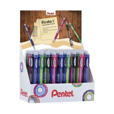 Présentoir porte-mines colorés Pentel